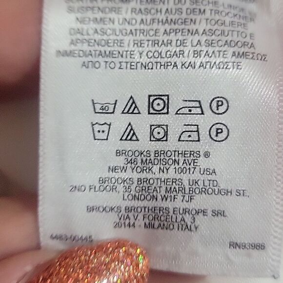 Brooks Brothers Classic Madison non-iron white dress shirt. Size 18-34 - Picture 4 of 4